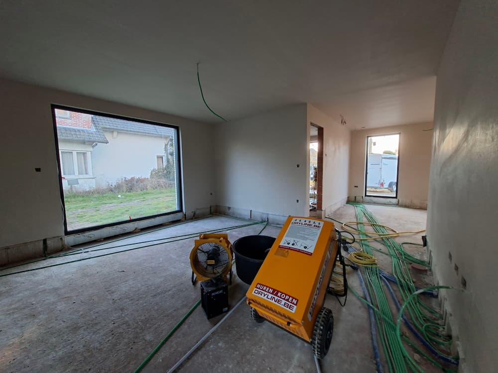 Bouwdroger actief in nieuwbouwwoning in Hasselt